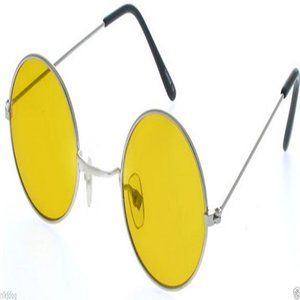 John Lennon Sunglasses Yellow Lenses